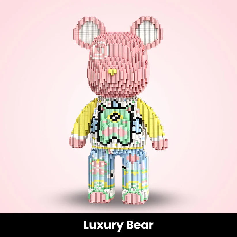 BEARBLOCKS™ Mini Ours à Assembler (plus de 3600 pièces)